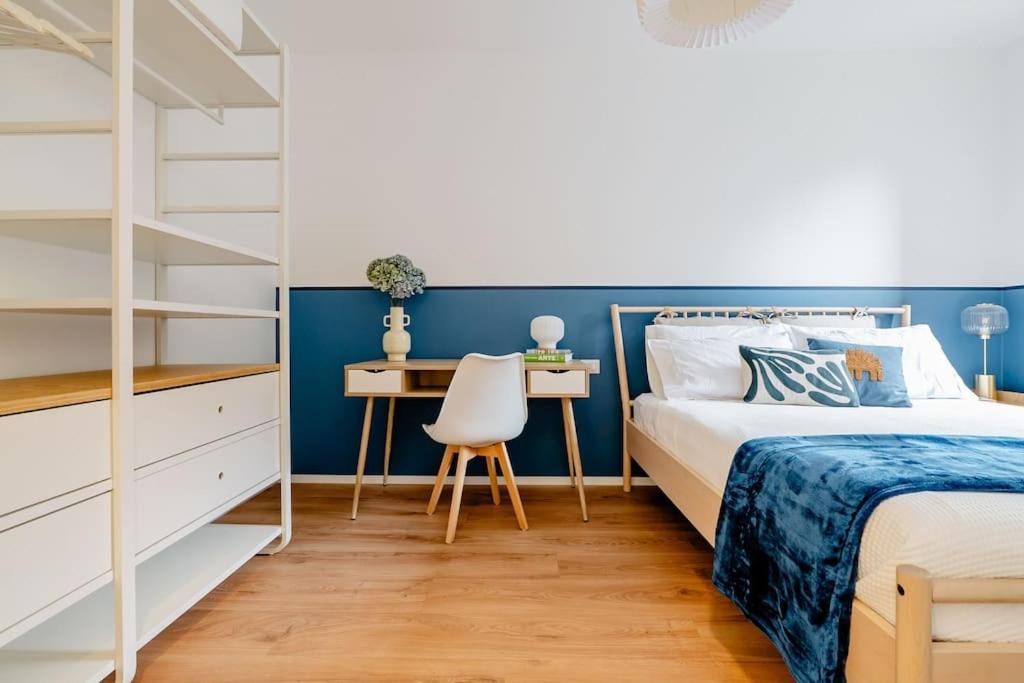 Luxury 1 Bedroom Apartment, Close To San Siro, Fiera And 10 Min Metro To Duomo Milaan Buitenkant foto