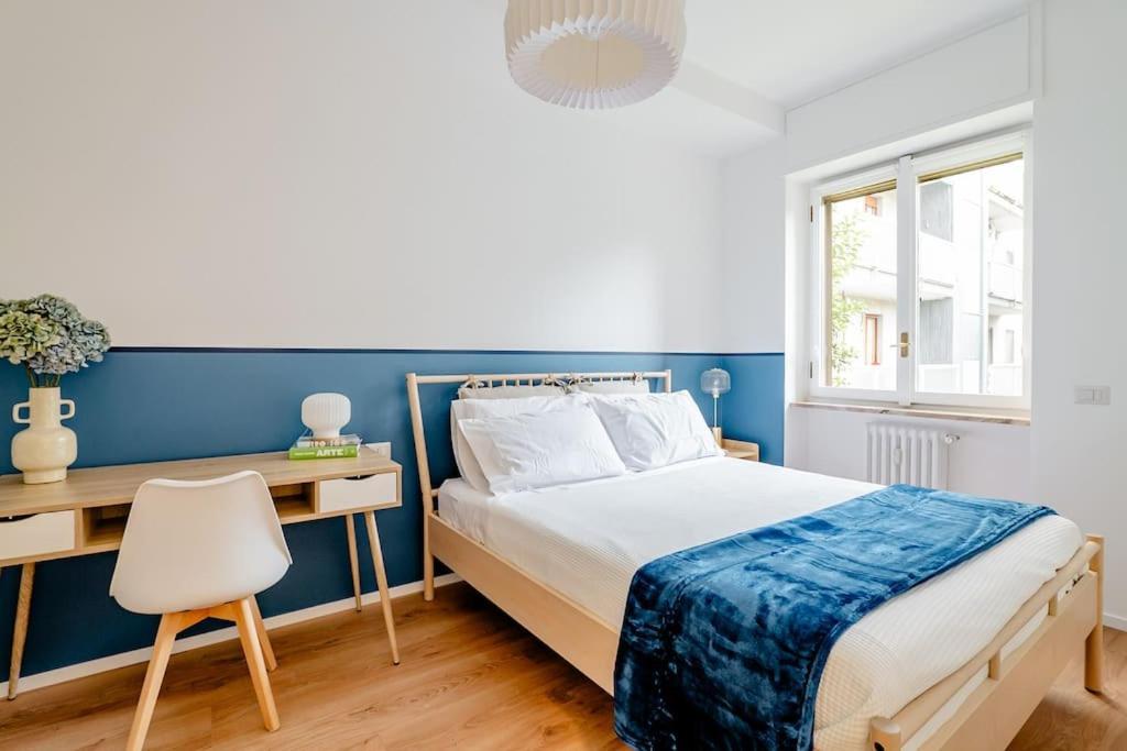 Luxury 1 Bedroom Apartment, Close To San Siro, Fiera And 10 Min Metro To Duomo Milaan Buitenkant foto